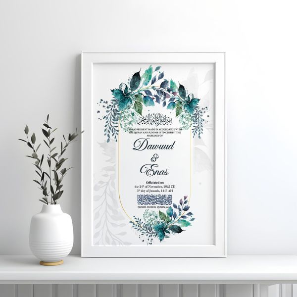 Customized Couple Wedding Frame