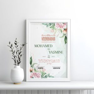 Luxury Customized Wedding Frame