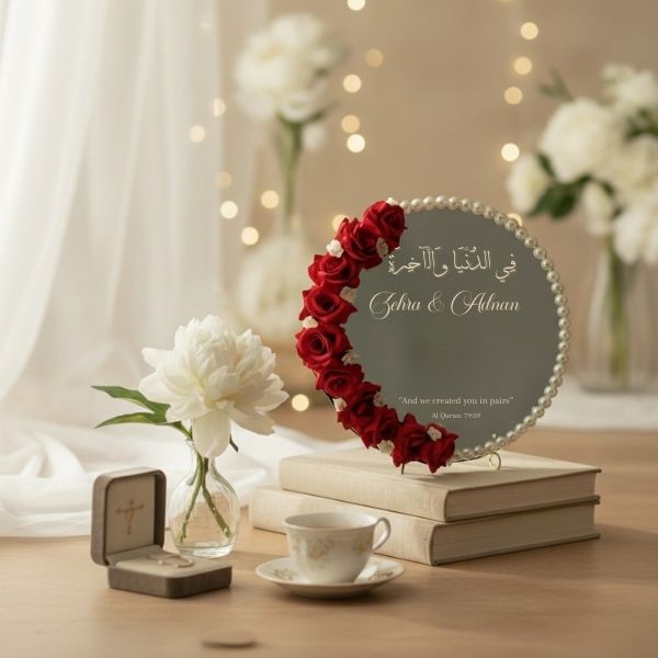 Luxury Personalized Wedding Mirror