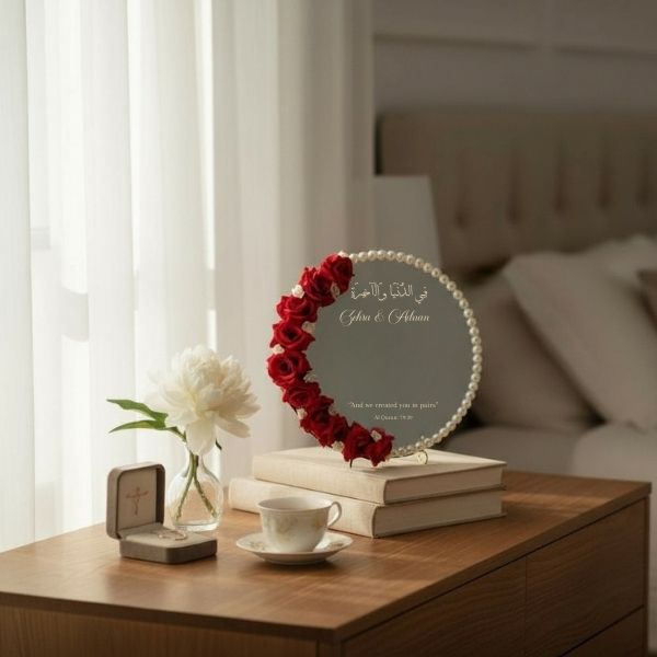 Luxury Personalized Wedding Mirror