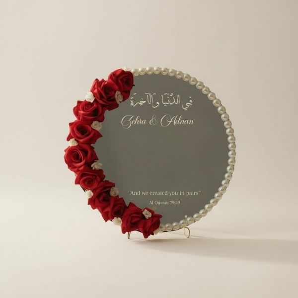 Luxury Personalized Wedding Mirror