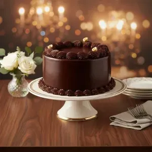 Chocolate Sponge Cake with Ganache Chocolate Sponge Cake with Ganache