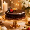 Chocolate Sponge Cake with Ganache