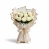 Classic White Rose Bouquet