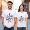 Couple Valentine T-Shirt Set for Him & Her