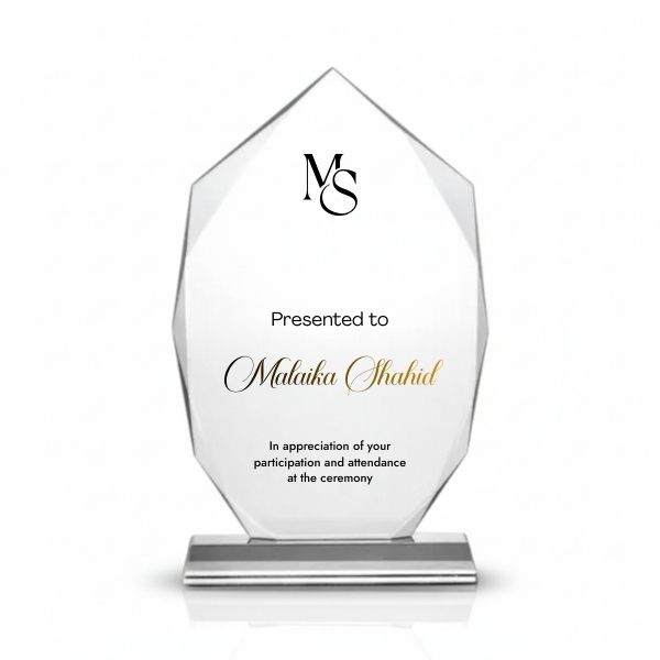 Personalized Crystal Awards