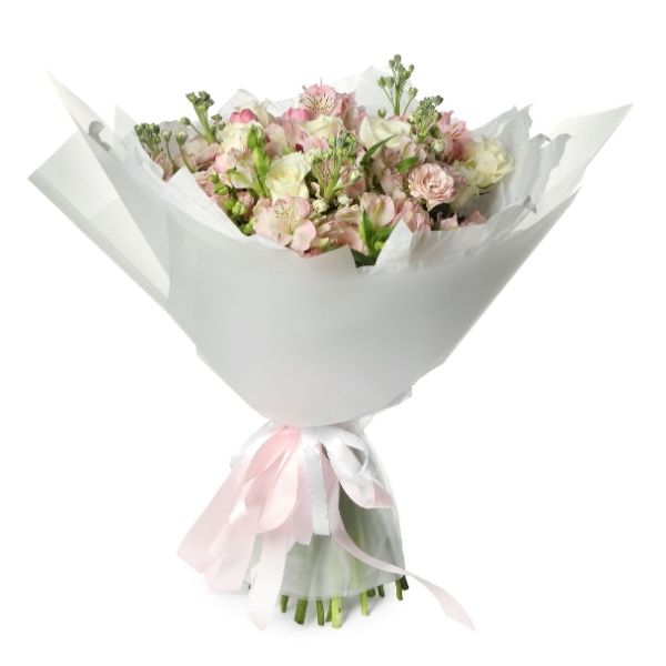 Deluxe Mixed Flowers Bouquet