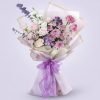 Lavender Bliss Pastel Flower Bouquet