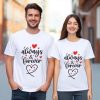 Matching Valentine’s Day T-Shirts for Couples