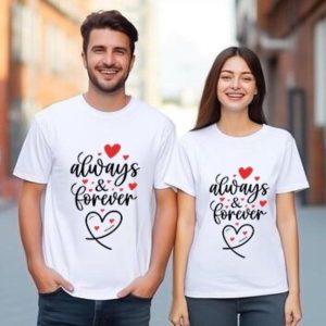 Matching Valentine’s Day T-Shirts for Couples
