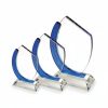 Personalized Glass Trophy with Blue Side Bar