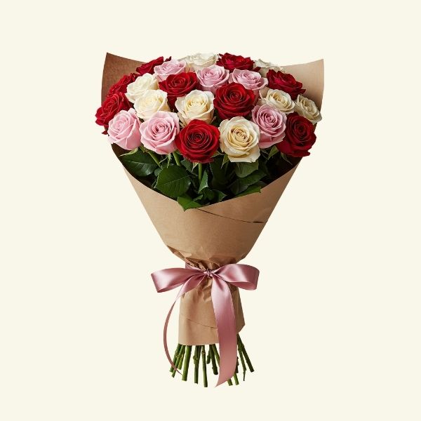 Premium Mixed Roses Bouquet