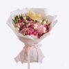 Premium Pink Mixed Roses Bouquet