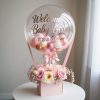 Welcome Baby Girl Shower Balloon