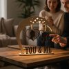 You & Me Romantic Couple Wooden Table Decor – Digital File