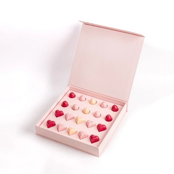 Assorted Hearts and Bonbons – 20pcs Chocolate Gift Box