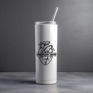 Cardiology Squad 20oz Insulated Travel Tumbler
