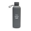 Drinkware Soft Touch Grey Bottle