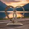Love Couple Table Decor Laser Cut Digital File