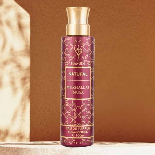 Natural Mukhallat Musk Water Perfume – 100ml