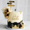 Acrylic Hajj Mubarak Cake Topper (2) Acrylic Hajj Mubarak Cake Topper