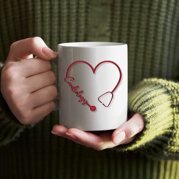 Cardiology Mug for Doctors & Nurses