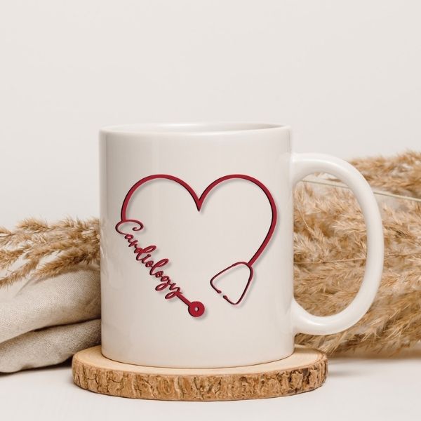 Cardiology Mug for Doctors & Nurses