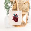 Cardiology Passion Heart Tote Bag