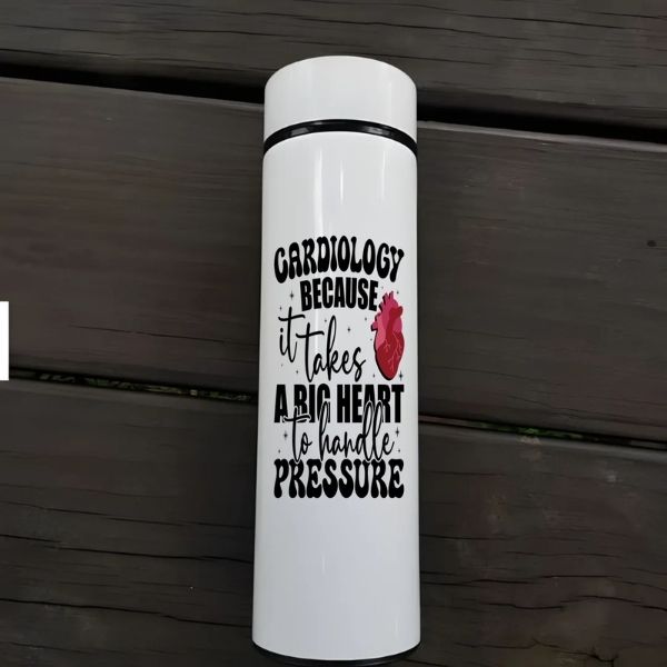 Cardiology Squad Thermos Water Bottle