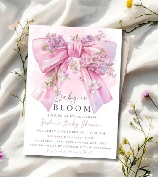 Custom Baby Shower Card