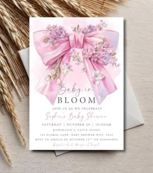 Custom Baby Shower Card