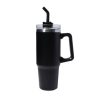 Insulated Travel Tumbler with Handle and Lid