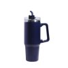 Insulated Travel Tumbler with Handle and Lid