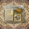 Luxury Velvet Prayer Gift Set with Personalized Quran & Accessories (3) Luxury Velvet Prayer Gift Set with Personalized Quran & Accessories