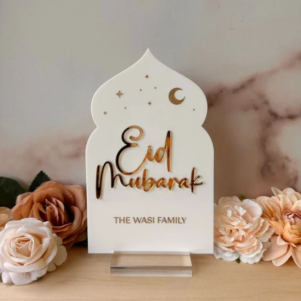 Eid Acrylic Sign Boards