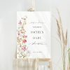 Personalized Floral Baby Shower Invitation Card