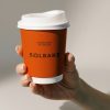 Single Wall Paper Cup with Lid