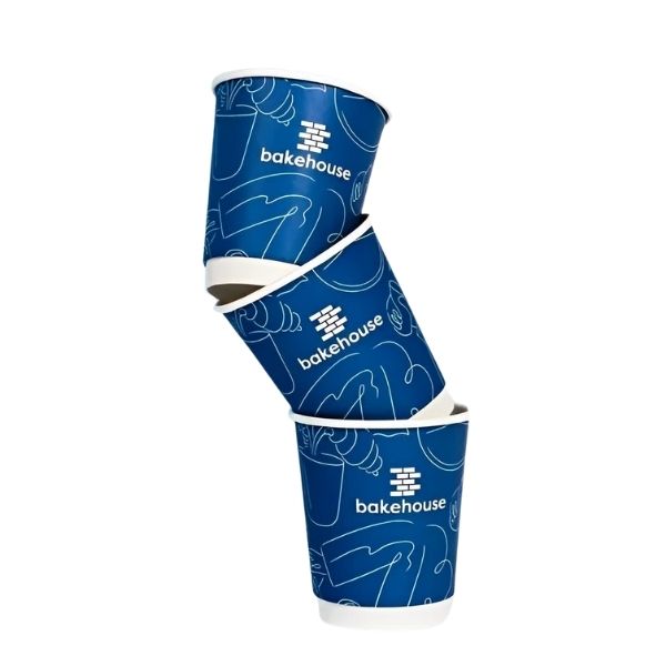 Single Wall Paper Cup with Lid