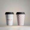 Single Wall Paper Cup with Lid