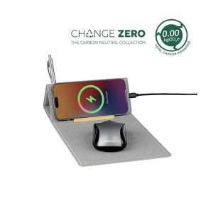 CHANGE ZERO 15W Wireless Mousepad Organizer