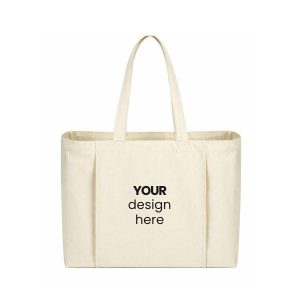 Classic Gym & Yoga Cotton Tote Bag