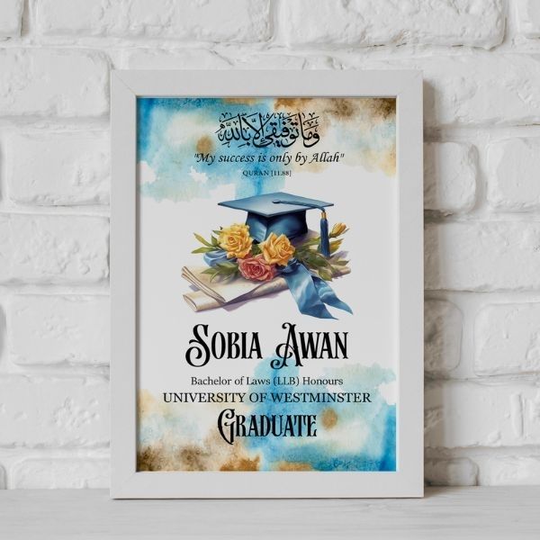 Custom Graduation Gift Frame Custom Graduation Gift Frame