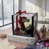 Customized Anniversary Floral Heart and Chocolate Drawer Box