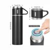 Family Thermos Set With 2 Drinking Cups