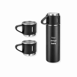 Family Thermos Set With 2 Drinking Cups