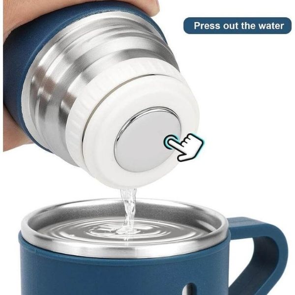 Family Thermos Set With 2 Drinking Cups