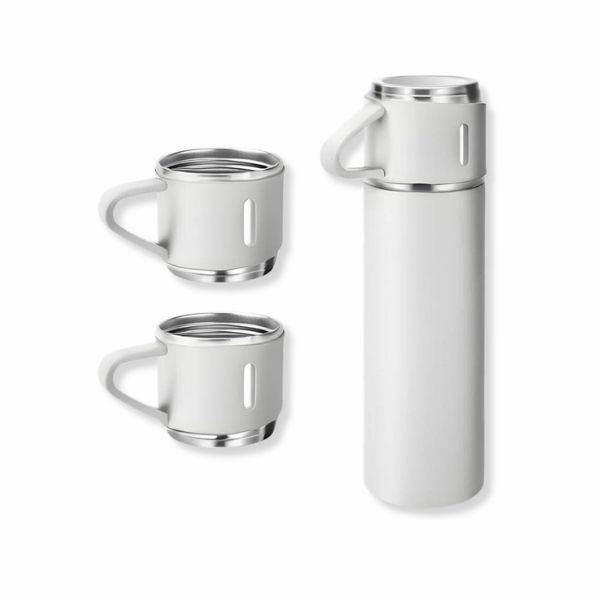 Family Thermos Set With 2 Drinking Cups