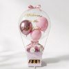 New Born Baby Girl Balloon with Chocolates