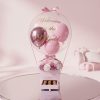 New Born Baby Girl Balloon with Chocolates