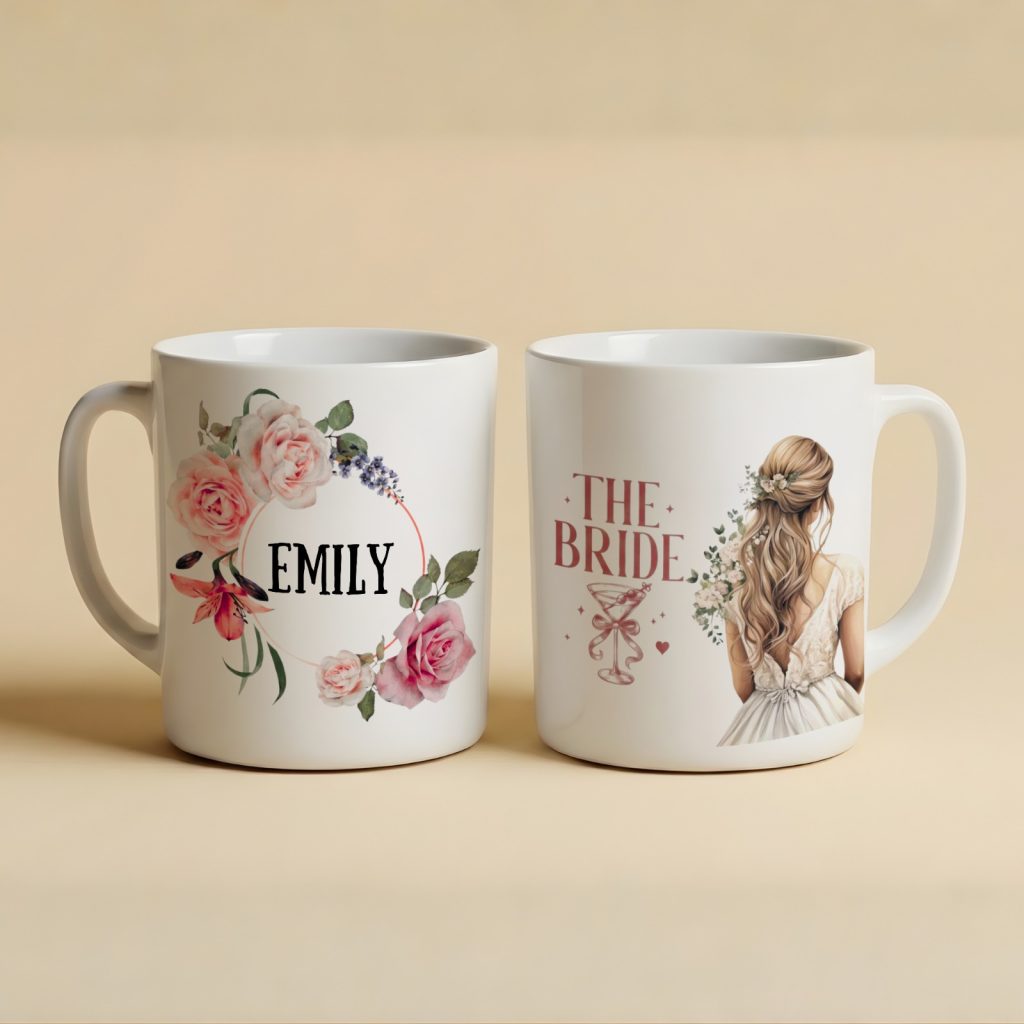 Personalized Bride To Be Gift Mug - Drinkware gift from ZAYOSHE in Maleha Street, Sharjah, UAE - image 2